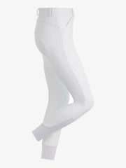 LeMieux Drytex Waterproof Breeches Knee Grip White