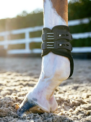 LeMieux Exo-Flex® Fetlock Boot Black/Silver