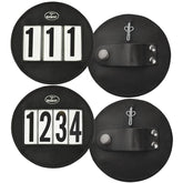 Hamag Leather Bridle Number Holders (Pair)