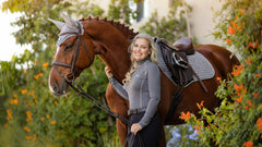 LeMieux Suede Close Contact Square