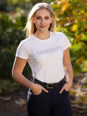 LeMieux Ladies Diamante T-Shirt White