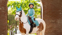 LeMieux Mini Suede Jump Square SS25