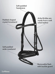 LeMieux Arika Dressage Bridle