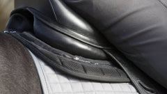 LeMieux X-Grip Silicone Half Pad Black