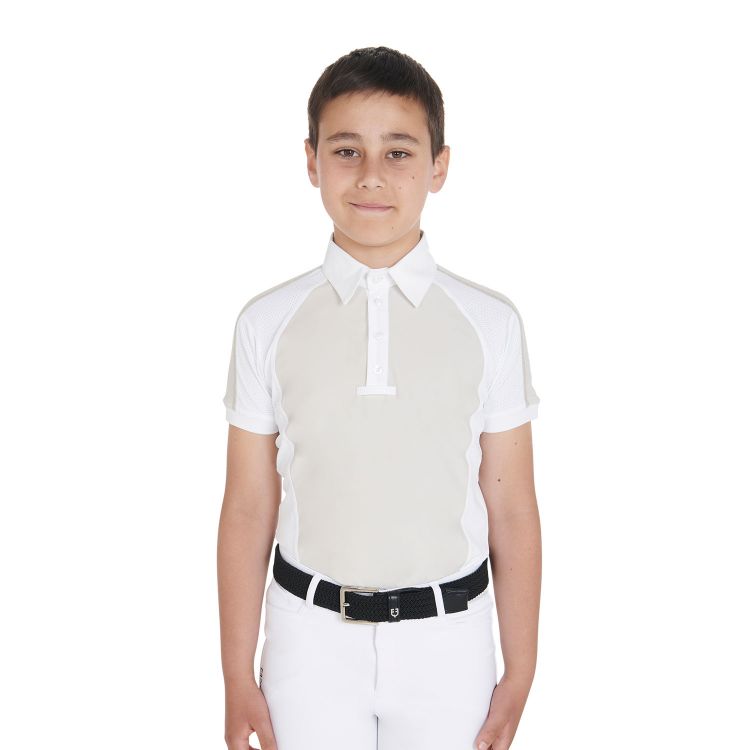 Equestro Boy's Competition Polo Shirt