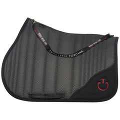 CT Air Jumping Saddle Pad Dark Grey with Black
