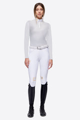 RG Womens Jersey L/S Zip Competition Polo