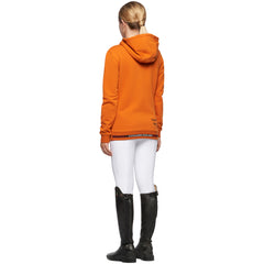 Cavalleria Toscana Girl's "Train Hard. Ride Easy" Hooded Zip - Orange