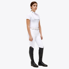 CT Girls Dash S/S Jersey Zip Competition Shirt