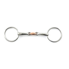 Premier Equine Loose Ring Snaffle with Copper Lozenge