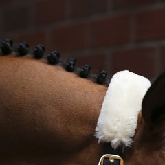 Kentucky Horsewear Sheepskin Shipping Halter