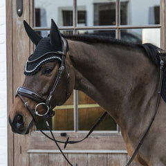 Kentucky Horsewear Fly Veil Wellington Big Stone & Pearl