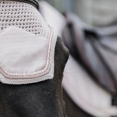 Kentucky Horsewear Fly Veil Wellington Velvet Pearls