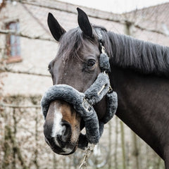 Kentucky Horsewear Sheepskin Shipping Halter