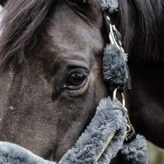 Kentucky Horsewear Sheepskin Shipping Halter