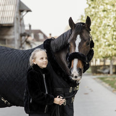 Kentucky Horsewear Sheepskin Shipping Halter