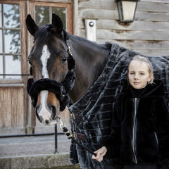 Kentucky Horsewear Sheepskin Shipping Halter