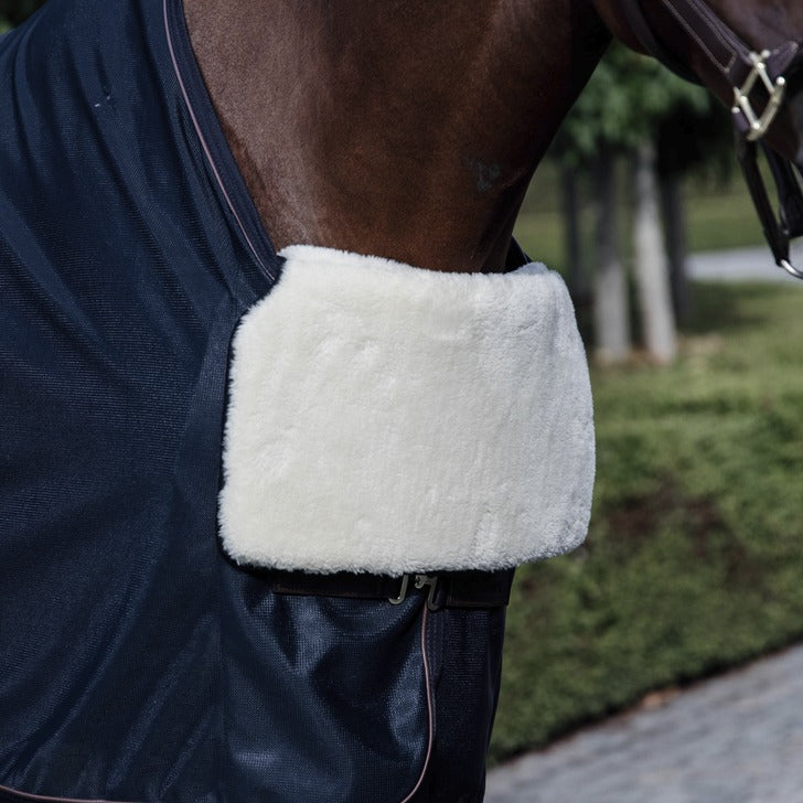 Kentucky Horsewear Horse Bib Chest Protection Sheepskin