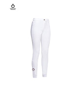 Cavalleria Toscana Girl's Color Grip Breeches - White