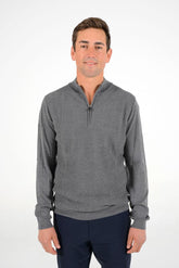 Cavalleria Toscana Honeycomb Knit 1/2 Zip Turtleneck Sweater