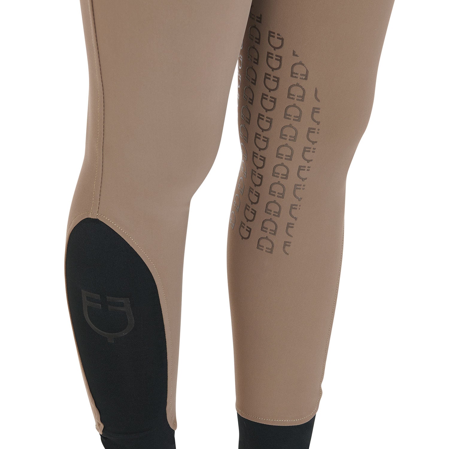 Equestro Women's Zedna Slim Fit Grip Breeches with logo