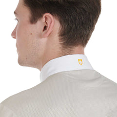 Equestro Men's Competition Slim Fit Polo