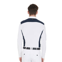 Men's Jersey Long Sleeve Competition Zip Shirt - Equestro