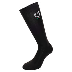 Equestro Stretch Technical Sock with Italian Flag