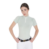 Equestro Women's Slim Fit Technical Training Polo Shirt