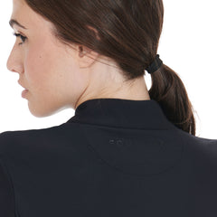 Equestro Women's Long Sleeve Technical Training Polo