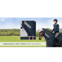 Eskadron Rain Rug with Neck Cover Navy