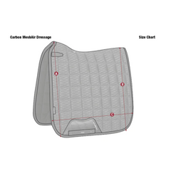 LeMieux Carbon Mesh Air Dressage Pad