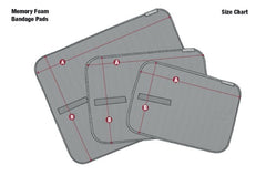 Lemieux Memory Foam Bandage Pads