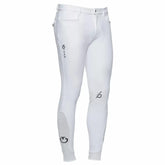CT Men's Team Red Stripe Breeches White