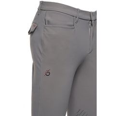 CT Men's Team Red Stripe Breeches Grey