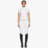 CT Mitered Corner Jersey S/S Zip Competition Polo