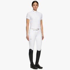 CT Mitered Corner Jersey S/S Zip Competition Polo