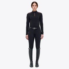 CT Womens Revo Red Label Tech Knit L/S Zip Training Polo