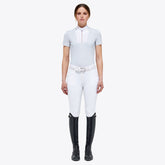 CT Womens Revo Red Label Tech Knit S/S Zip Competition Polo