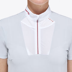 CT Womens Revo Red Label Tech Knit S/S Zip Competition Polo