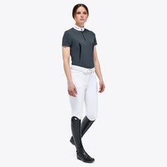 CT Womens Revo 3-D Jersey Mesh S/S Zip Competition Polo