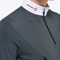 CT Womens Revo 3-D Jersey Mesh S/S Zip Competition Polo