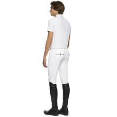 CT Men's Team S/S Jersey Competition Polo White