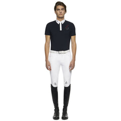 CT Men's Team S/S Jersey Competition Polo Navy