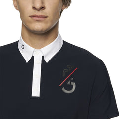 CT Men's Team S/S Jersey Competition Polo Navy