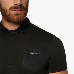 CT Men's Jersey Piqué S/S Training Polo w/ Perforated Pocket