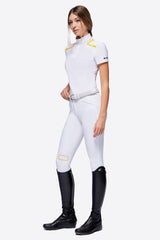 RG Womens Jersey S/S Zip Competition Polo