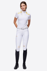 RG Womens Jersey S/S Zip Competition Polo