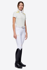 RG Womens Jersey S/S Zip Competition Polo