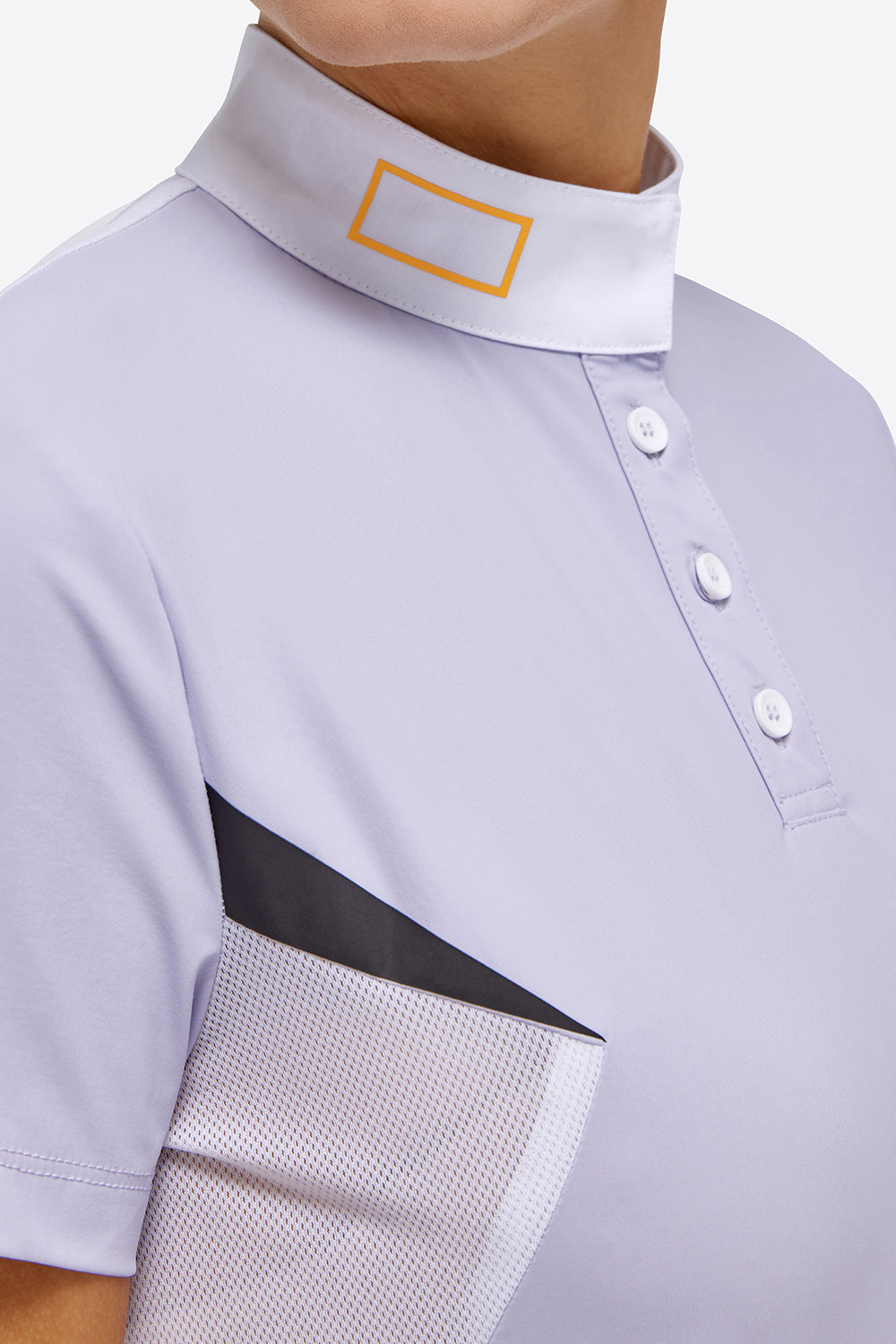 RG Women's Jersey S/S Button Competition Polo